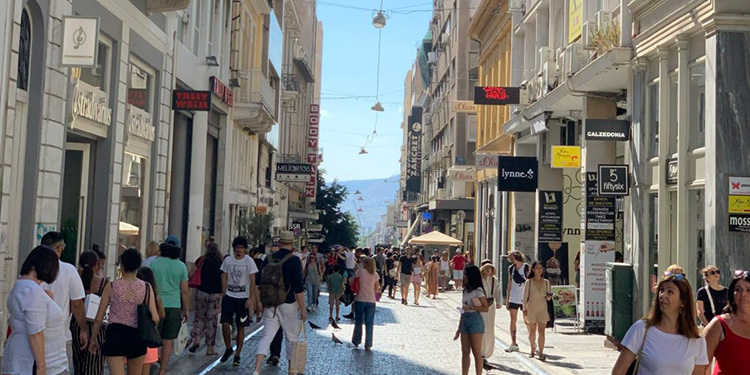 Athens a shopping Mecca